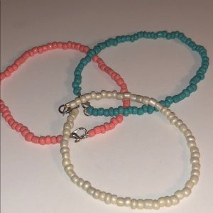 Beaded anklets